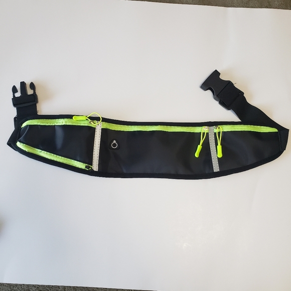 Running Bag Nylon Waist Phone Bag Men Women Waterproof Gym Fitness Bag - Picture 9 of 11